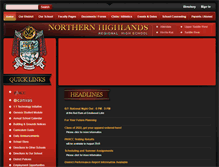 Tablet Screenshot of northernhighlands.org